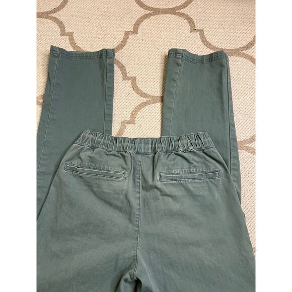 Pact organic cotton pull on elastic waistband chino pants pockets, size small - Picture 6 of 14